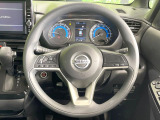 【ステアリングスイッチ】運転中、前方から目線をそらすことなく、オーディオ等の操作が可能な便利機能!安心&快適なドライブを演出してくれます♪
