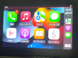 ●Apple Car Play:スマホとの有線接続で、ナビ・オーディオ再生などスマホのアプリ機能が画面でも使える便利機能です!
