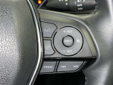 クルーズコントロール機能が付いています。 速度を設定するとアクセルを踏まなくても一定の速度で走ることができます。  高速道路ではとても便利な装置なんです。