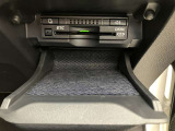 ETC車載器付きです。高速道路の料金所もスムーズに通過できます。