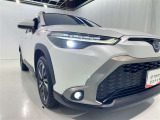 フォグランプ装着車です。暗い夜道の車両前方を明るく照らします