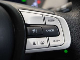 ◆アダプティブクルーズコントロール◆予め設定した車速内でクルマが自動的に加減速。前走車との適切な車間距離を維持しながら追従走行します。【LKAS】車線維持支援システムでステアリング操作を支援。