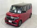 R5年 N-BOXカスタムプレミアムクリスタルレッド・パールが入庫しました。純正メモリーナビ・バックカメラ・Bluetooth対応・USB接続