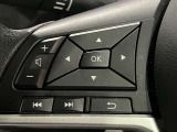 ステアリングスイッチ搭載!ハンドルひとつで手を離さなくても運転中視線をそらさなくても操作が出来て便利です♪