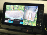 【マルチビューカメラシステム】専用のカメラにより、上から見下ろしたような視点で360度クルマの周囲を確認することができます☆死角部分も確認しやすく、狭い場所での切り返しや駐車もスムーズに行えます。