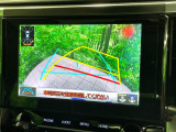 【バックカメラ】駐車時に後方がリアルタイム映像で確認できます。大型商業施設や立体駐車場での駐車時や、夜間のバック時に大活躍!運転スキルに関わらず、今や必須となった装備のひとつです!