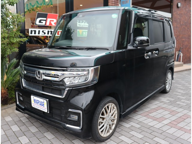 N-BOXカスタム L ターボ メモリーナビ フルセグ バックカメラ