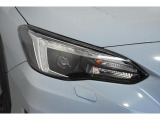 LEDヘッドライトで夜間の運転も安心です