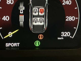 高精細なメーター表示