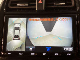 全周囲カメラ付きで車庫入れも安心ですね。