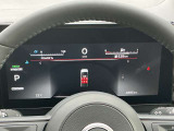 メーター内で様々な車の設定やデータの確認もできちゃいます!