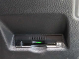 ETC車載器付きです。高速道路の料金所もスムーズに通過できます。