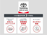 ロングラン保証付き。トヨタのお店で中古車をお買い上げいただいたすべてのお客様に安心で快適なカーライフをお約束する1年間の保証です。