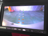 バックカメラの画像です。車庫入れの安心感がアップしますね。