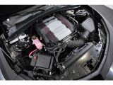 6.2L V型8気筒OHV、453ps/62.9kgm。楽しいアメリカンマッスルカーです。