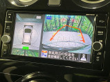 【アラウンドビューモニター】専用のカメラにより、上から見下ろしたような視点で360度クルマの周囲を確認することができます☆死角部分も確認しやすく、狭い場所での切り返しや駐車もスムーズに行えます。