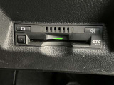 ETC車載器付きです。高速道路の料金所もスムーズに通過できます。