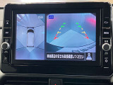 【アラウンドビューモニター】車を上から見下ろしているかのような映像で周囲の状況がひと目で確認、狭い駐車場に駐車するときも安心です♪♪障害物などがあると警告音がなりますので安心して駐車が出来ます★