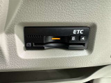 ETC車載器付きです。高速道路の料金所もスムーズに通過できます。