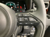 前方の車との車間を設定し、スピードを上げたり緩めたりを自動で行ってくれる追尾式の「レーダークルーズ」。上級装備の一つです!高級車にしかつかない嬉しい機能です。
