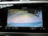 バックカメラの画像です。車庫入れの安心感がアップしますね。