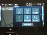 オーディオモードメニュー、AM・FMラジオ Bluetoothも接続可能!