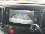 車両後方を確認「バックビューモニター」!クリアな映像で安心です♪