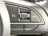 【クルーズコントロール】高速道路もラクラク走行。アクセルを離しても一定速度で走行ができ、長距離運転時の負担を軽減!加速・減速も簡単なスイッチ操作で調整できます。