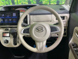 【ステアリングスイッチ】運転中、前方から目線をそらすことなく、オーディオ等の操作が可能な便利機能!安心&快適なドライブを演出してくれます♪