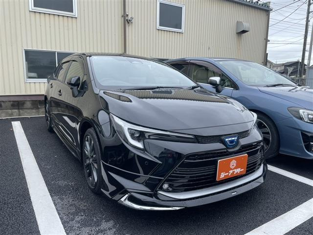 カローラツーリング 1.8 ハイブリッド W×B 禁煙車 モデリスタエアロ ブラインドスポ