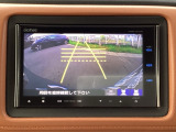 バックモニター付きで、車庫入れやバック時の後方確認をサポート。