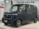 全国納車可 第三者機関証明書付 H SENSING 新車保証 試乗車 ワンオーナー ナビLXU-242NBi TV Rカメラ CD録音 BTオ-ディオ DVD装備のN-BOXカスタム ターボ入庫