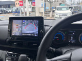 上空から見下ろしたような表示で車両感覚のつかみやすい『アラウンドビューモニター』に移動物検知警報(MOD)があり更に安心です。