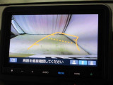 バックでの車庫入れは「バックモニター」がサポートいたします。