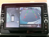 アラウンドビューモニター搭載車です。360度見渡せるカメラで苦手な駐車も安心です。