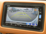 車庫入れ・駐車を安心サポート!バックカメラ装備です。