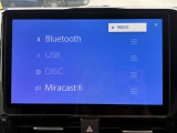 Bluetoothオーディオ・CD/DVD再生可能です!
