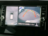 ナビ画面アラウンドビューモニター付、安心安全、全方向、上から見えます。運転が苦手な方安心です。