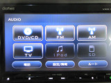 AVメニューはご覧の通り、様々なコンテンツに対応しているのでドライブを楽しく演出してくれます。