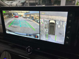 空から車を見たような「アラウンドビューモニター」!車の周りが一目で確認できるので、小さなお子様や障害物があっても安心して乗ることができます。