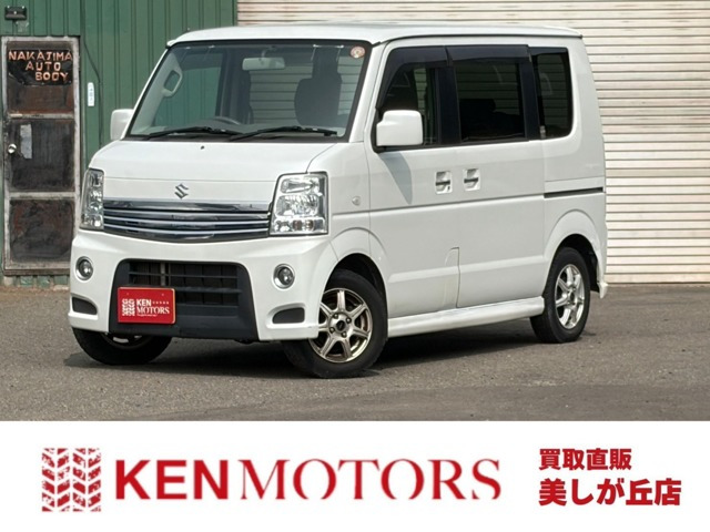エブリイワゴン PZターボ 4WD ターボ4WD社外ナビ バックカメラ