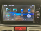 【ナビ】TV CD/DVD再生やBluetoothオーディオなど多彩なメディアに対応したメモリーナビを装備しています。