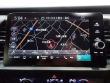 ホンダ純正ナビなのでダッシュボードにスッキリと収まっています。土地勘の無い所でも道に迷わず安心ですね!