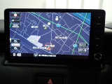 ホンダ純正ナビなのでダッシュボードにスッキリと収まっています。土地勘の無い所でも道に迷わず安心ですね!