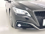 フォグランプ装着車です。暗い夜道の車両前方を明るく照らします