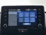 ブルートゥースに接続することにより、スマホに入ったお気に入りの音楽を車内で楽しむことができます♪あると本当に便利な機能になっています!