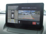 360&deg;ビューモニターを搭載しています。コーナーセンサーと合せてお使いいただくことで、安全、安心にお車の取り回しを行っていただけます。