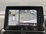 アラウンドビューモニター 駐車場での車庫入れや狭い道路での走行にカメラで確認が出来るので安心です。