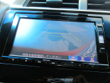 リアカメラで車庫入れ等をアシスト。