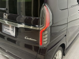 視認性がいいテールランプ。後続車にも存在をアピール。